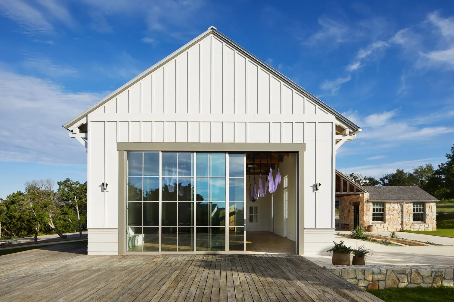 The yoga barn
