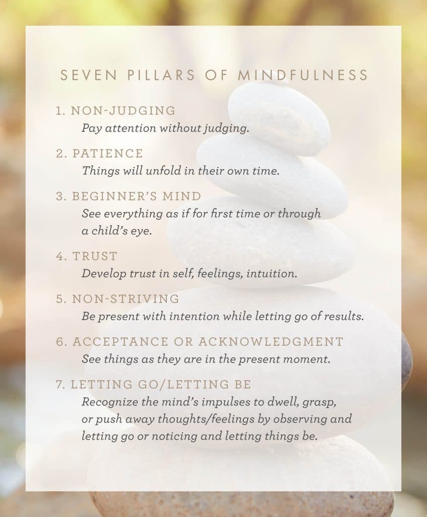 7 pillars of mindfulness